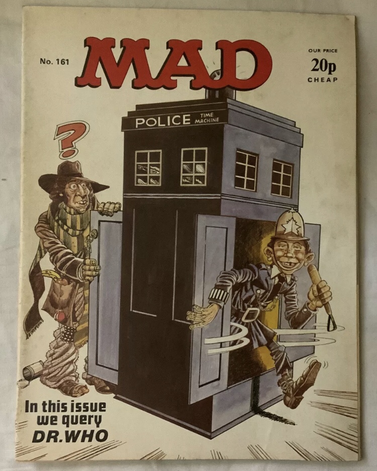 MAD magazine UK 161 (Doctor Who parody)