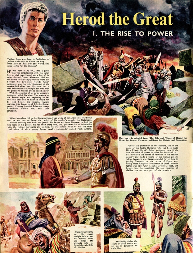 The Bible Story - Herod the Great, art by Don Lawrence