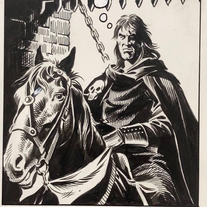 Look-In- Robin of Sherwood - Beast from the Past (19860 - art by Mike Noble