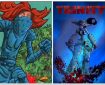 Montage of art by Mal Earl