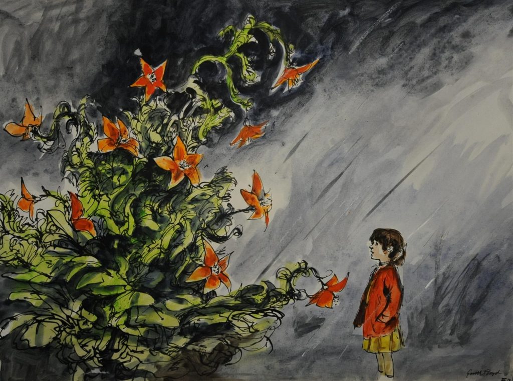 The Bongleweed by Helen Cresswell (1974) - art by Gareth Floyd