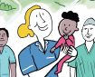 Voices of the NHS Comic by Darryl Cunningham SNIP