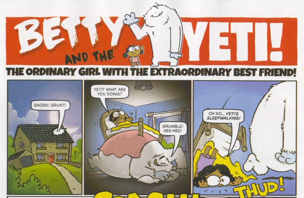 Beano Annual 2022 - Betty and the Yeti