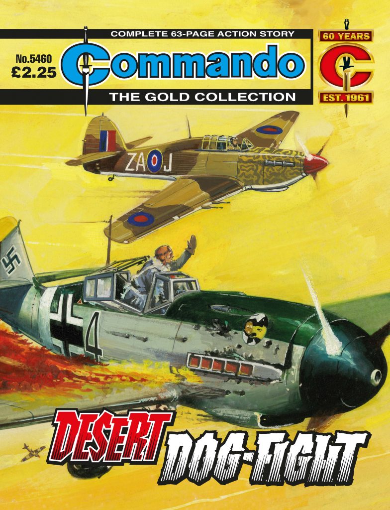Commando 5460: Gold Collection - Desert Dog-Fight - cover by Sanfeliz
