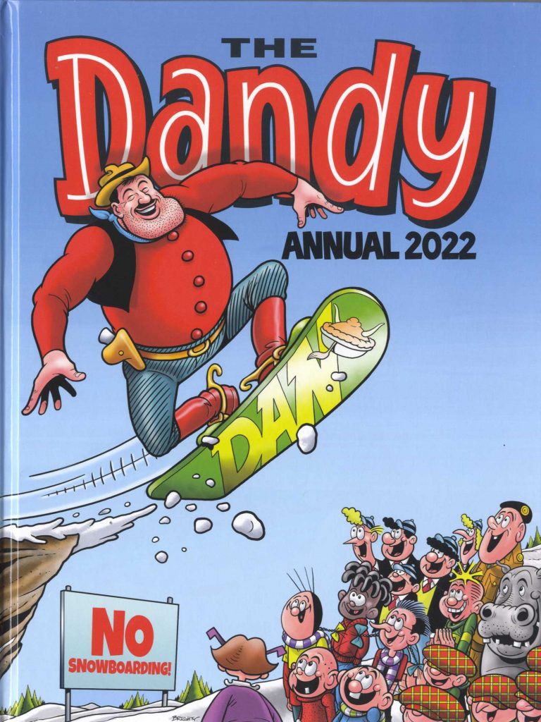 The Dandy Annual 2022 - Cover by Steve Bright