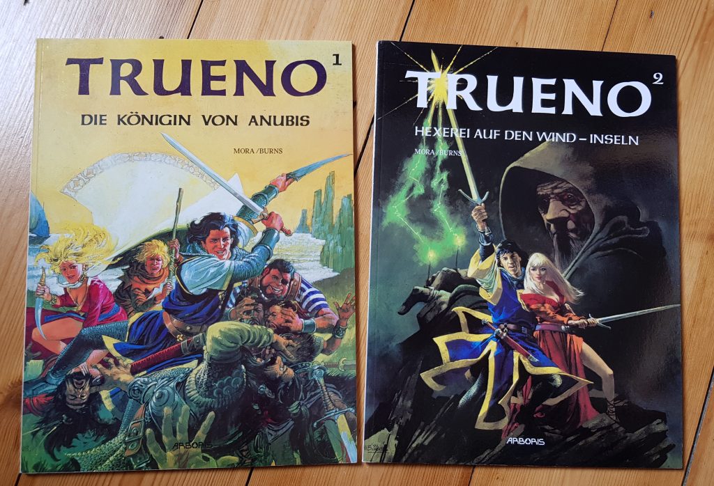 Collections of Trueno (1991) - art by John M. Burns