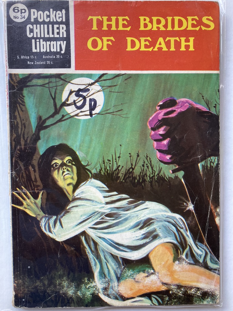 Pocket Chiller Library No. 34 - The Brides of Death