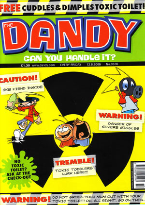 Dandy 3376, cover dated 12th August 2006