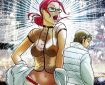 Laura, in the white coat, feels her life is overshadowed