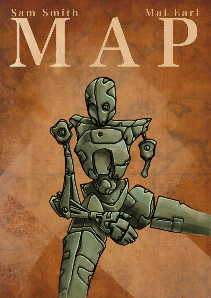 Map, poems by Sam Smith, illustrated by Mal Earl