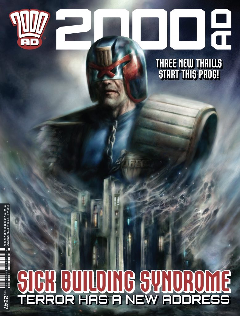 2000AD Prog 2247 - cover by Nick Percival