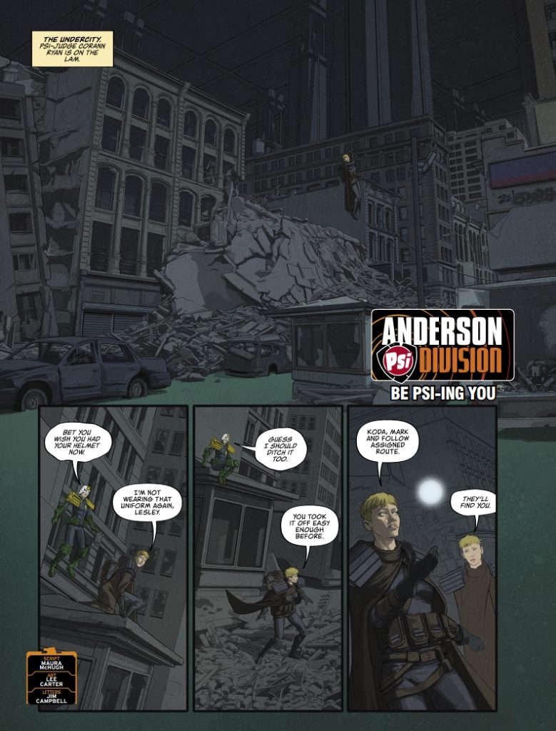 2000AD 2250 - Anderson, Psi-Div: Be Psi-ing You