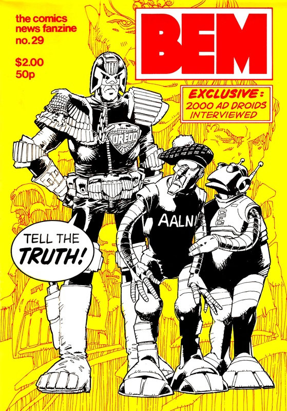 BEM 29 - Cover by Mike McMahon