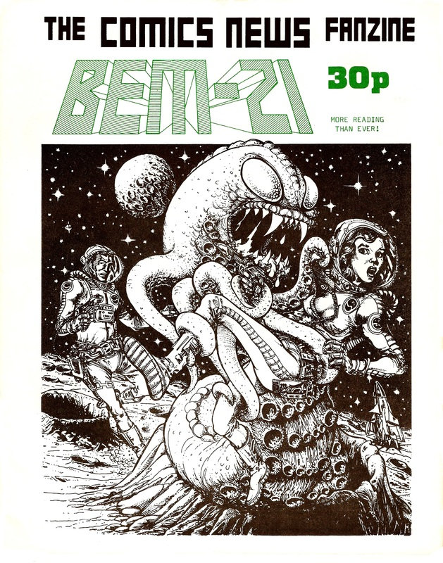 BEM 21 - Cover by Russ  Nicholson