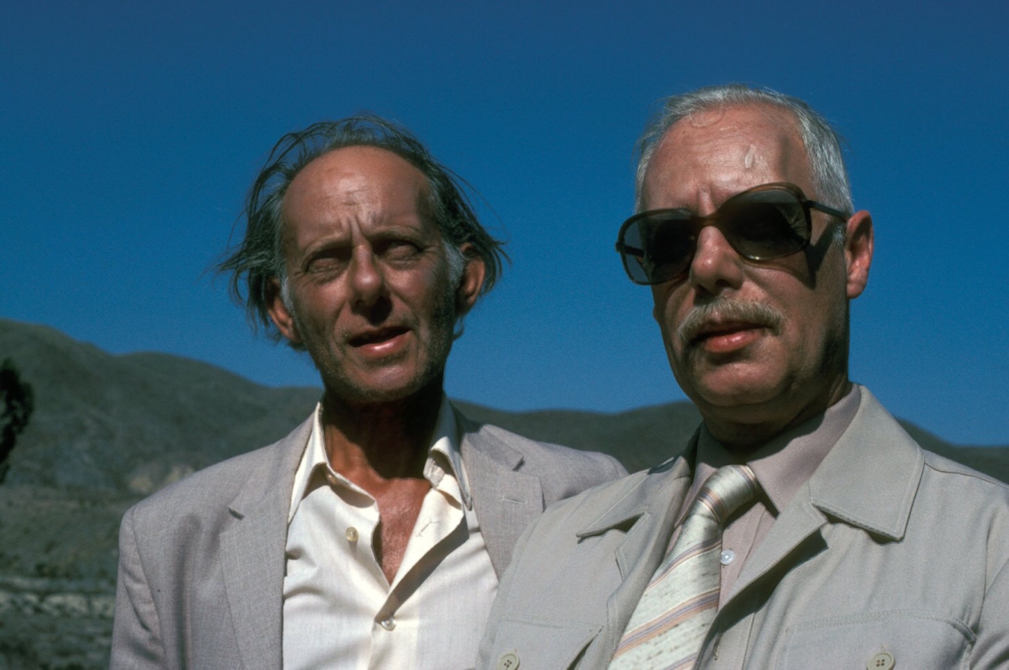 Oscar Quitak as Richard Bauer and Clifford Rose as Ludwig Kessler in Kessler, a six-part sequel to Secret Army, first broadcast in 1981. Image: BBC