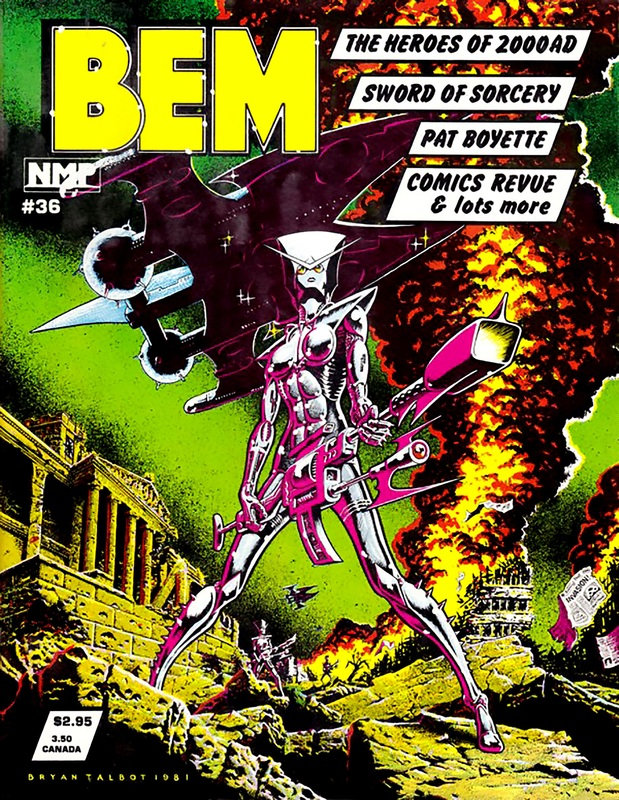 BEM 36 - Cover by Bryan Talbot