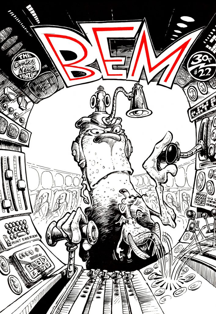 BEM 22 - Cover by Hunt Emerson
