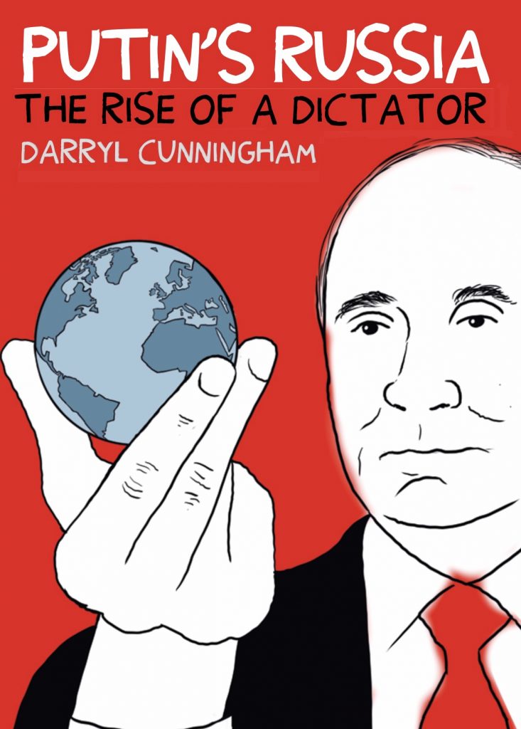Putin's Russia by Darryl Cunningham (Myriad Editions) - Cover
