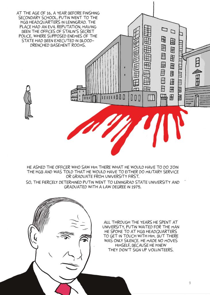 Putin's Russia by Darryl Cunningham (Myriad Editions)