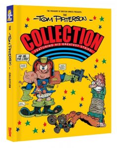The cover of the Treasury of British Comics - The Tom Paterson Collection Webshop Exclusive featuring Sweney Toddler, only available from the Treasury of British Comics web shop