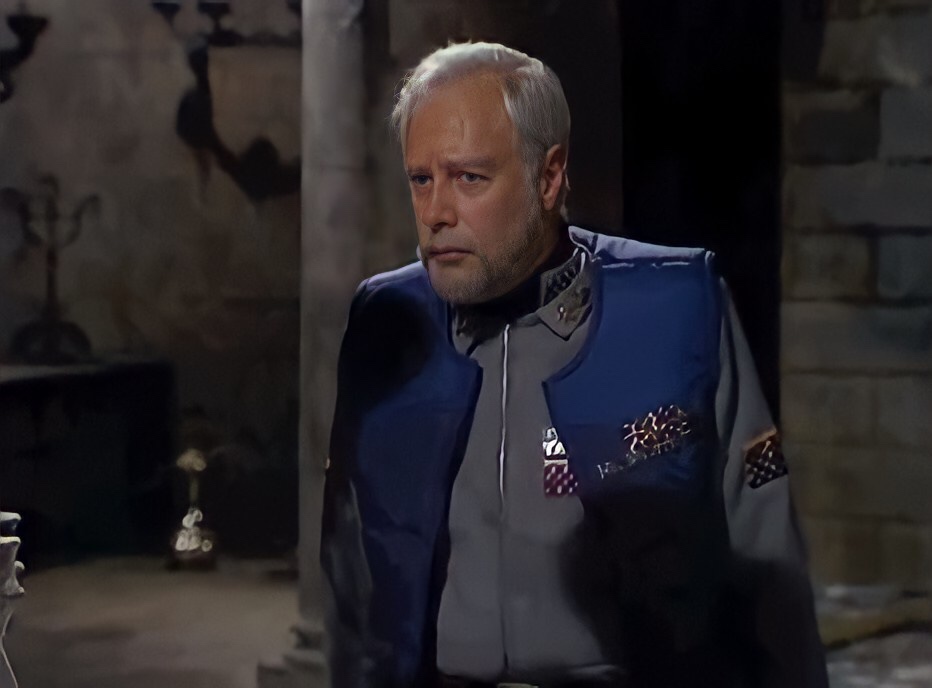Clifford Rose as Rorvik, in the Doctor Who story Warriors’ Gate. Image: BBC