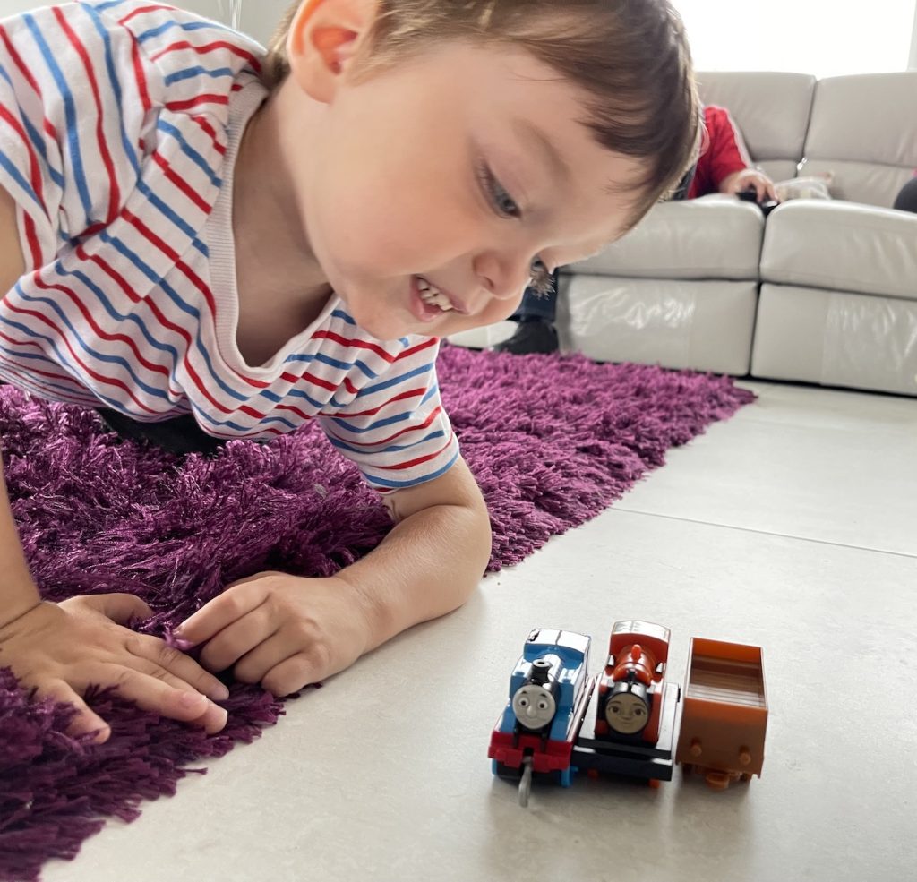 Ollie with Thomas & Friends