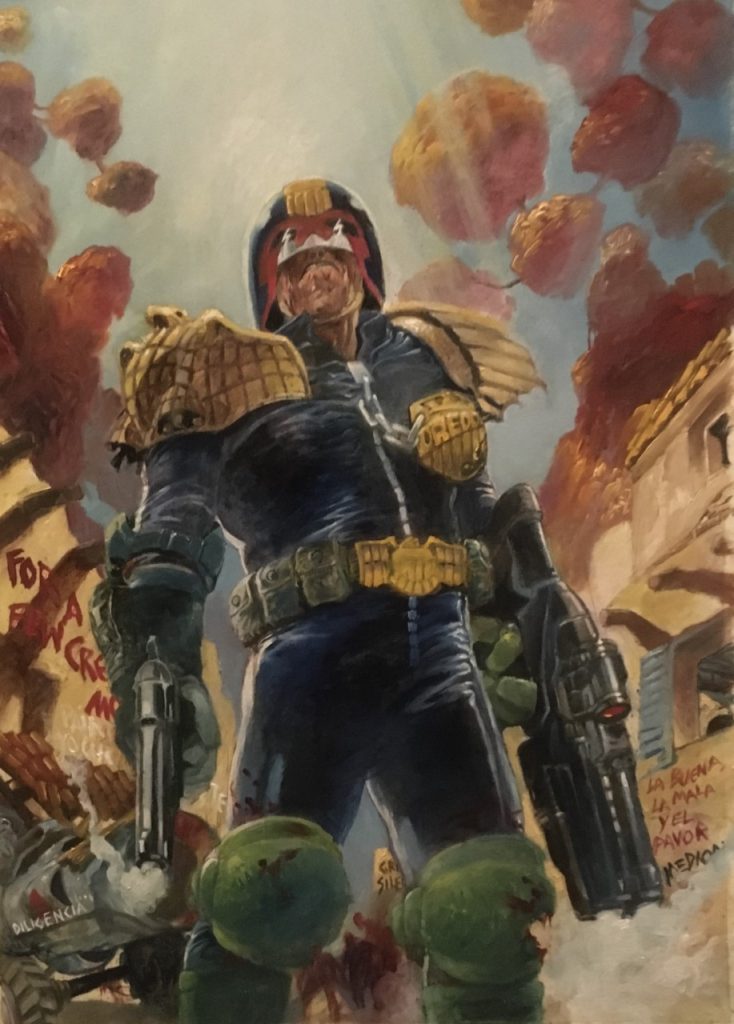 2000AD 2216 Cover Art by Will Simpson