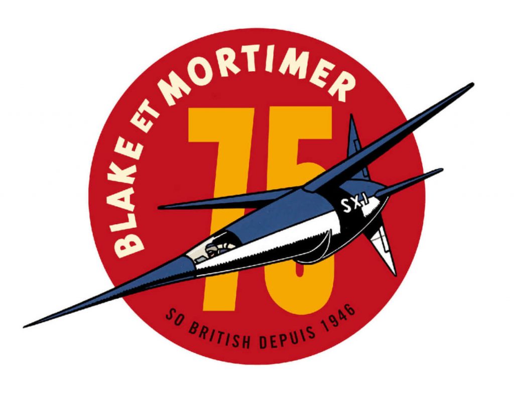 Blake and Mortimer - 75th Anniversary Logo