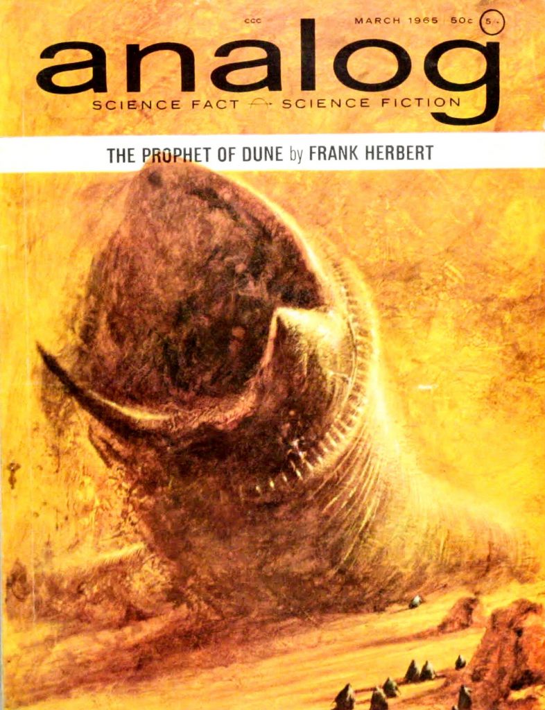 Analog, March 1965 - Prophet of Dune by Frank Herbert