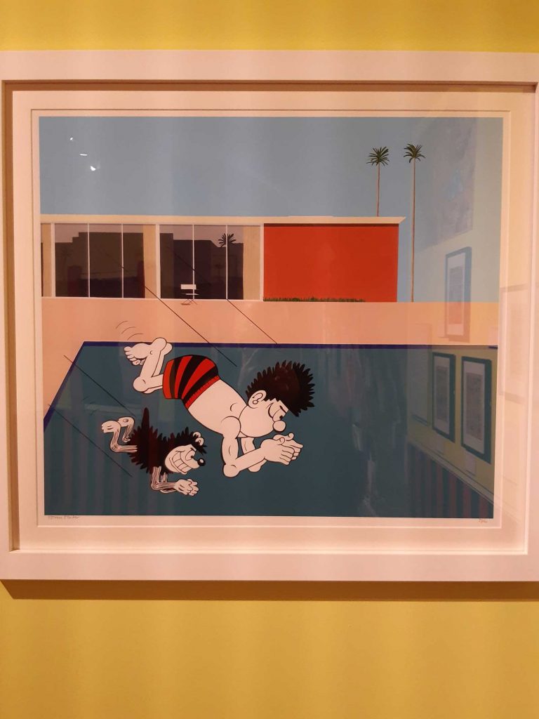 Beano: The Art of Breaking the Rules - Somerset House 2021 - 2022 - Dennis the Menace by Horace Panter