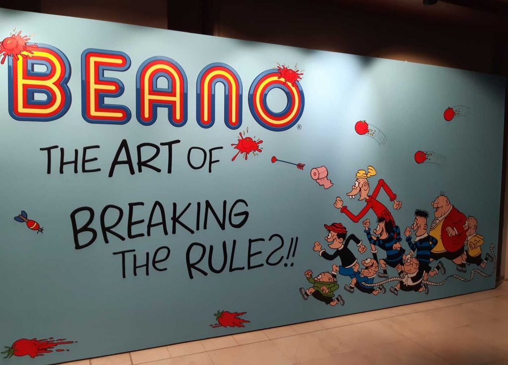 Beano: The Art of Breaking the Rules  - Somerset House 2021 - 2022