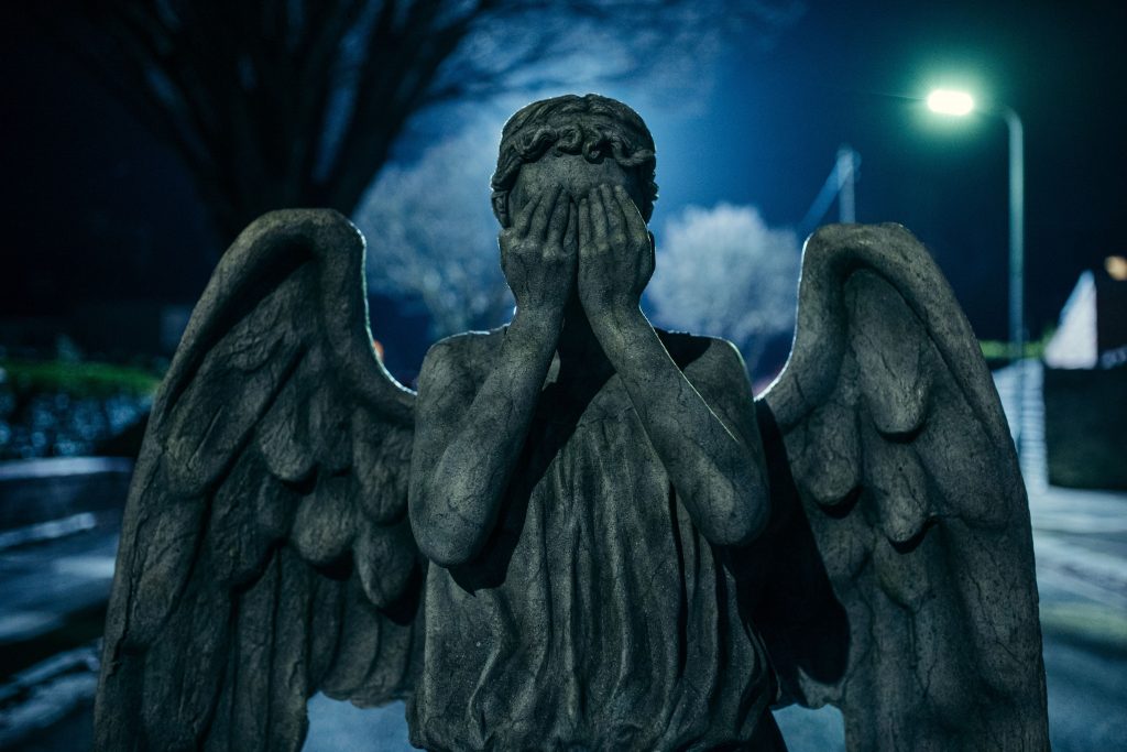 Doctor Who - Flux - Weeping Angels. Photo: BBC