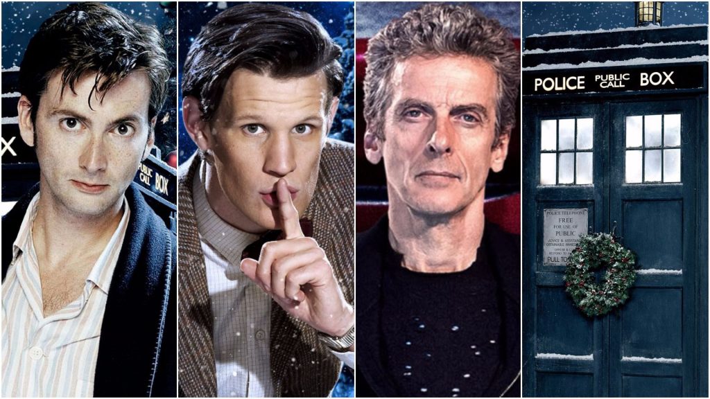 Doctor Who - 10th, 11th and 12th Christmas Montage