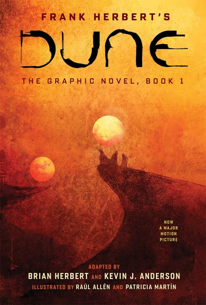 DUNE: The Graphic Novel, Book 1 (2020) - cover by Bill Sienkiewicz