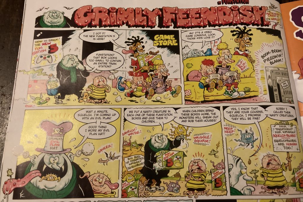 Monster Fun Halloween Spooktacular Special - Grimly Feendish by Tom Paterson