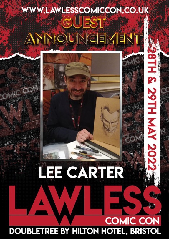 Lawless Comic Con Guest 2022 - Lee Carter