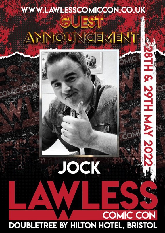 Lawless Comic Con Guest 2022 - Jock