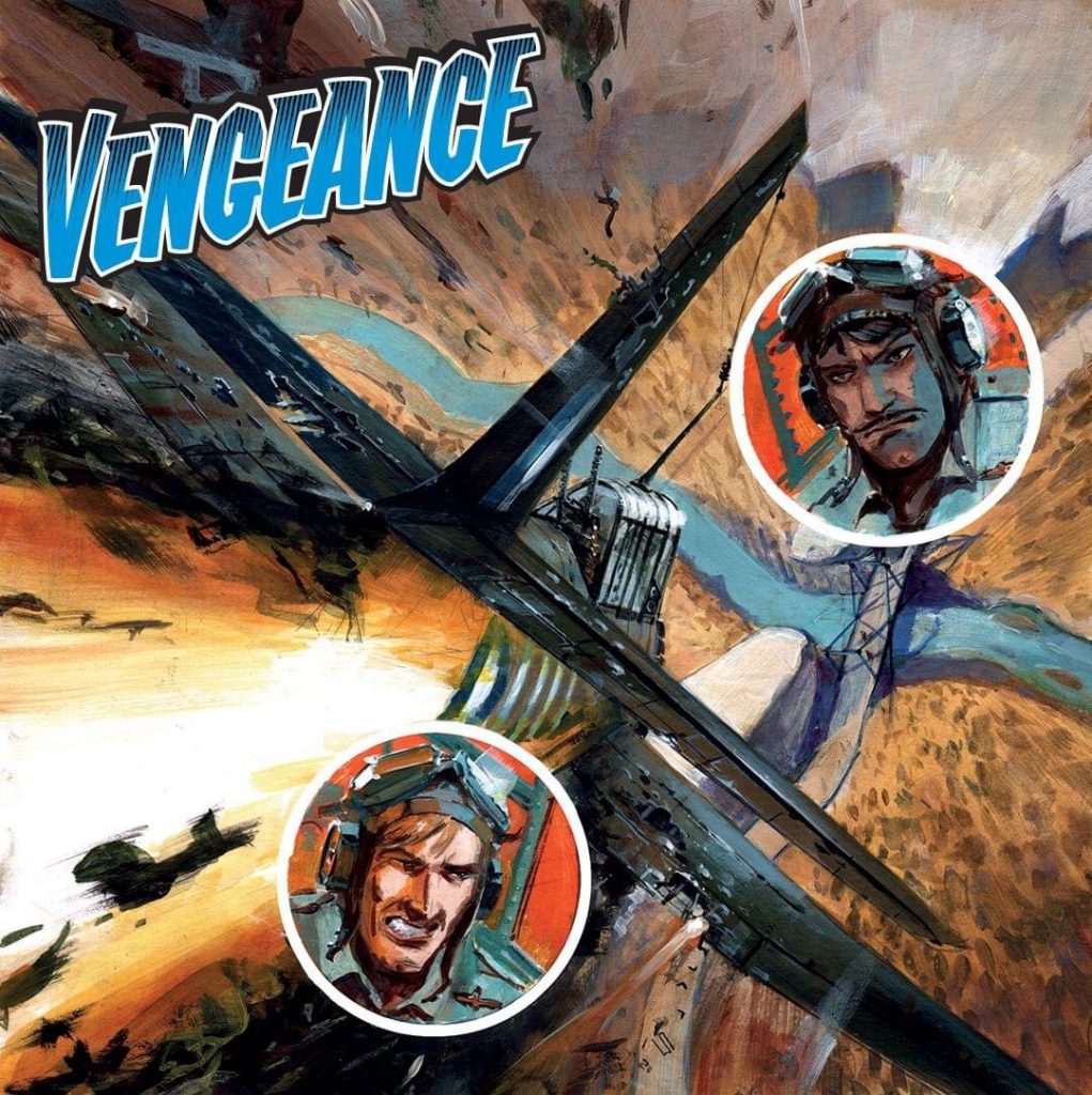 Commando 5481: Action and Adventure - Vengeance - cover by Keith Burns - Full cover