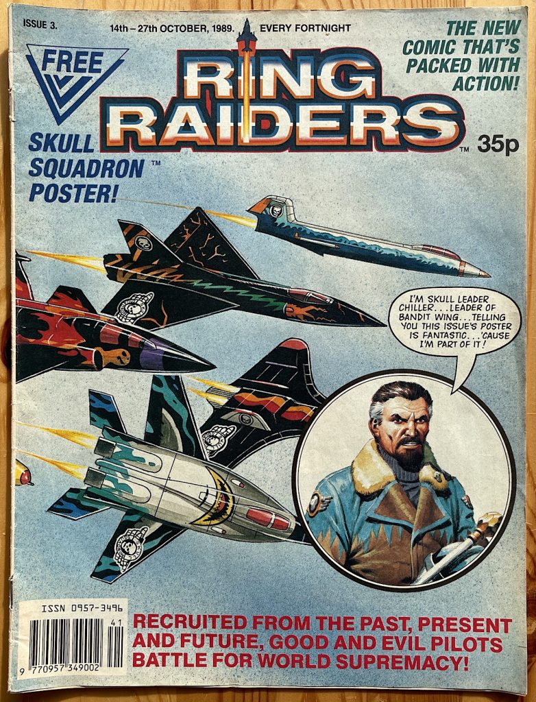Ring Raiders Issue Three - cover by Ian Kennedy (Philip Boyce)