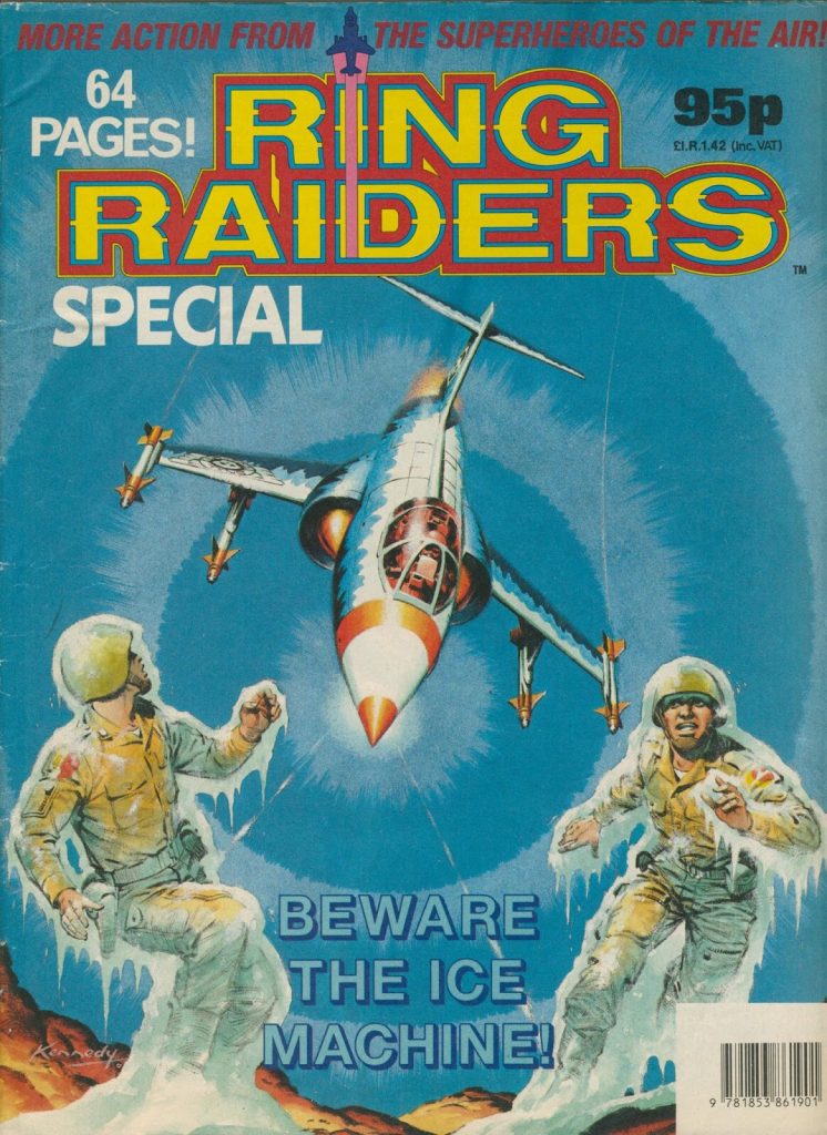 Ring Raiders Special (1990) - cover by Ian Kennedy