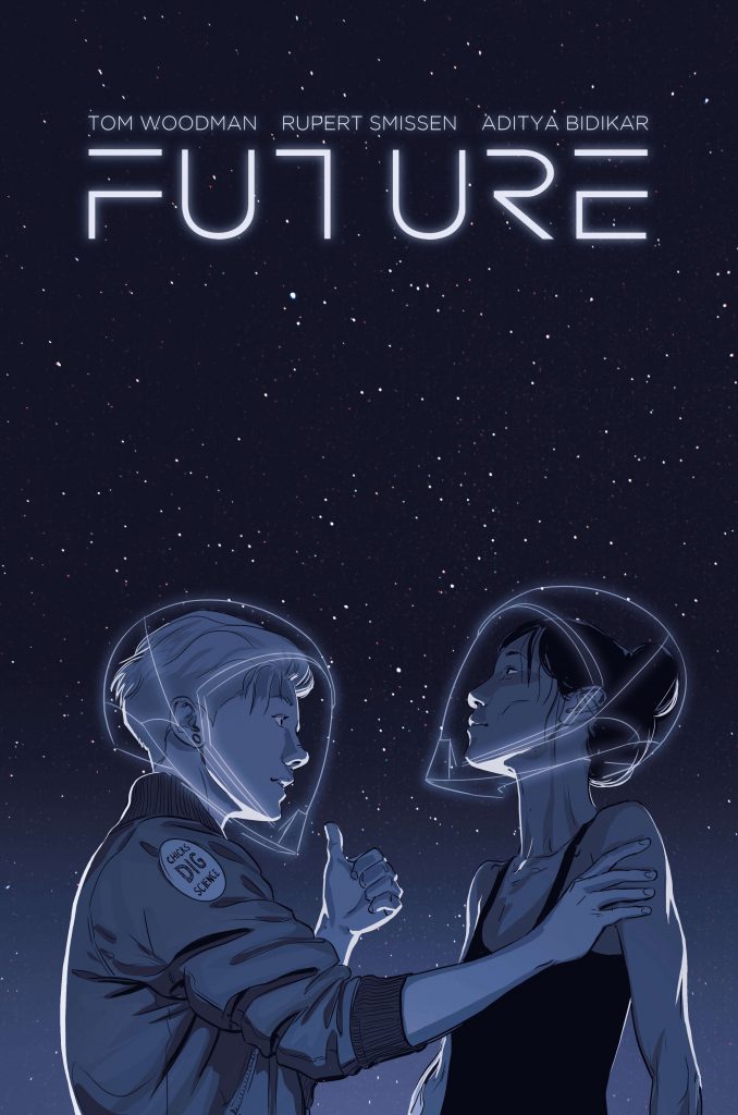 Future by Tom Woodman and Rupert Smissen, lettered by Aditya Bidikar