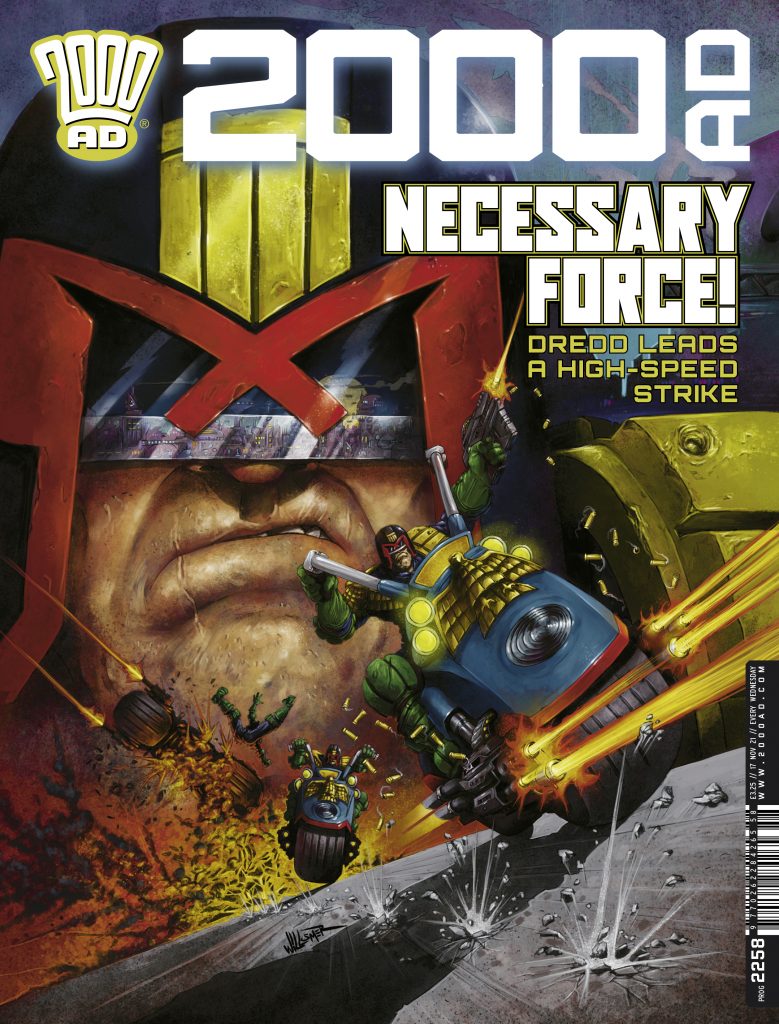 2000AD 2258 Cover by Toby Willsmer