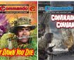 Commando Comics Issues 5491-5494 Montage