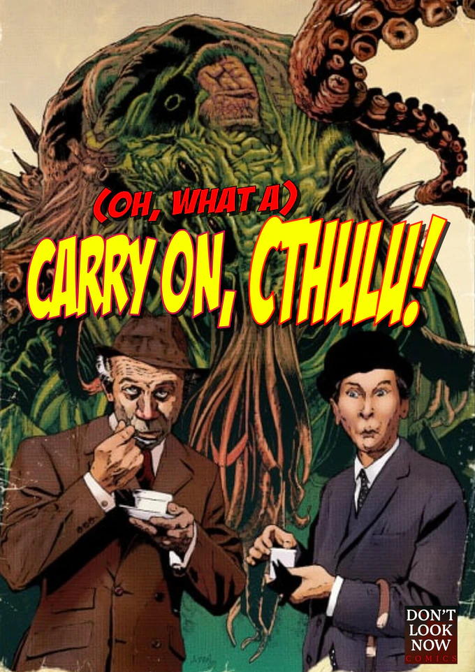 (Oh, What A) Carry On, Cthulhu! variant cover by Adam Jakes & Aljosa Tomic