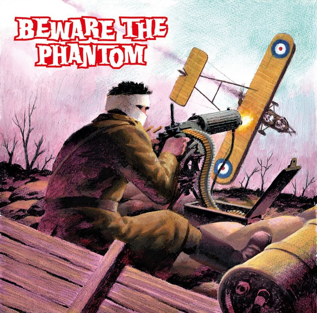 Commando 5489: Action and Adventure - Beware The Phantom - cover by Ian Kennedy FULL