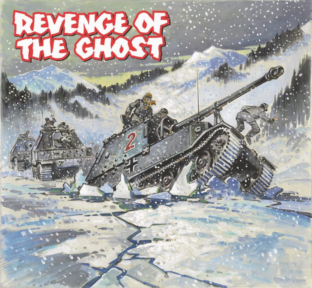 Commando 5490: Silver Collection - Revenge of the Ghost - cover by Jeff Bevan FULL