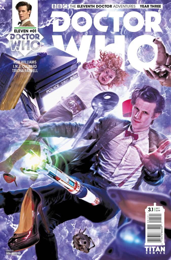 Doctor Who 11th Year Three #1 Cover B - Will Brooks Variant