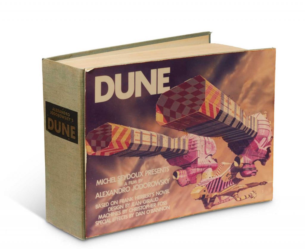 Dune by Alejandro-Jodorowsky -Storyboards Book (Christie's 2021)