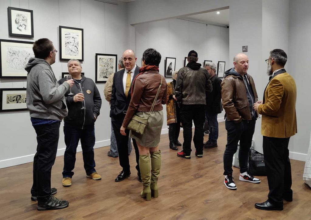Panel Gallery, Northampton - Opening Event 28th November 2021