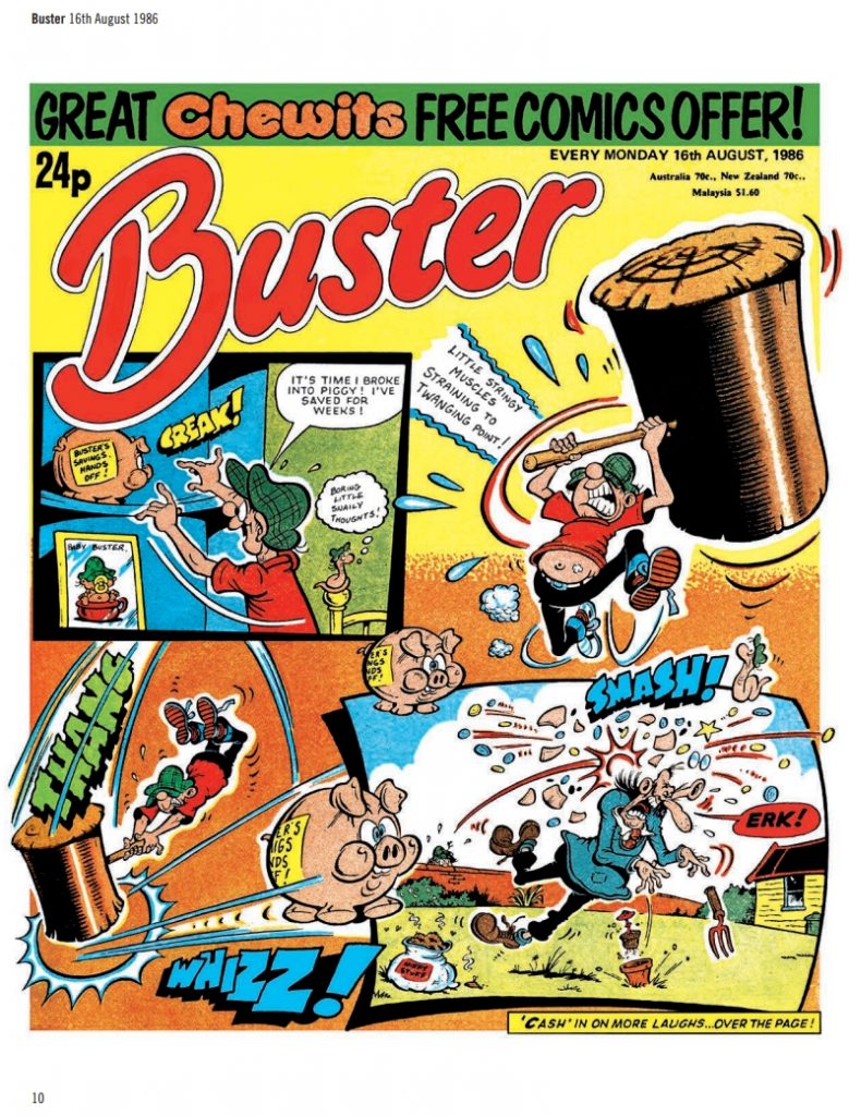 Buster, 1986 - Buster by Tom Paterson